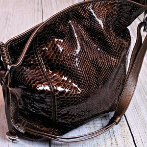 Brighton Snakeskin Purse